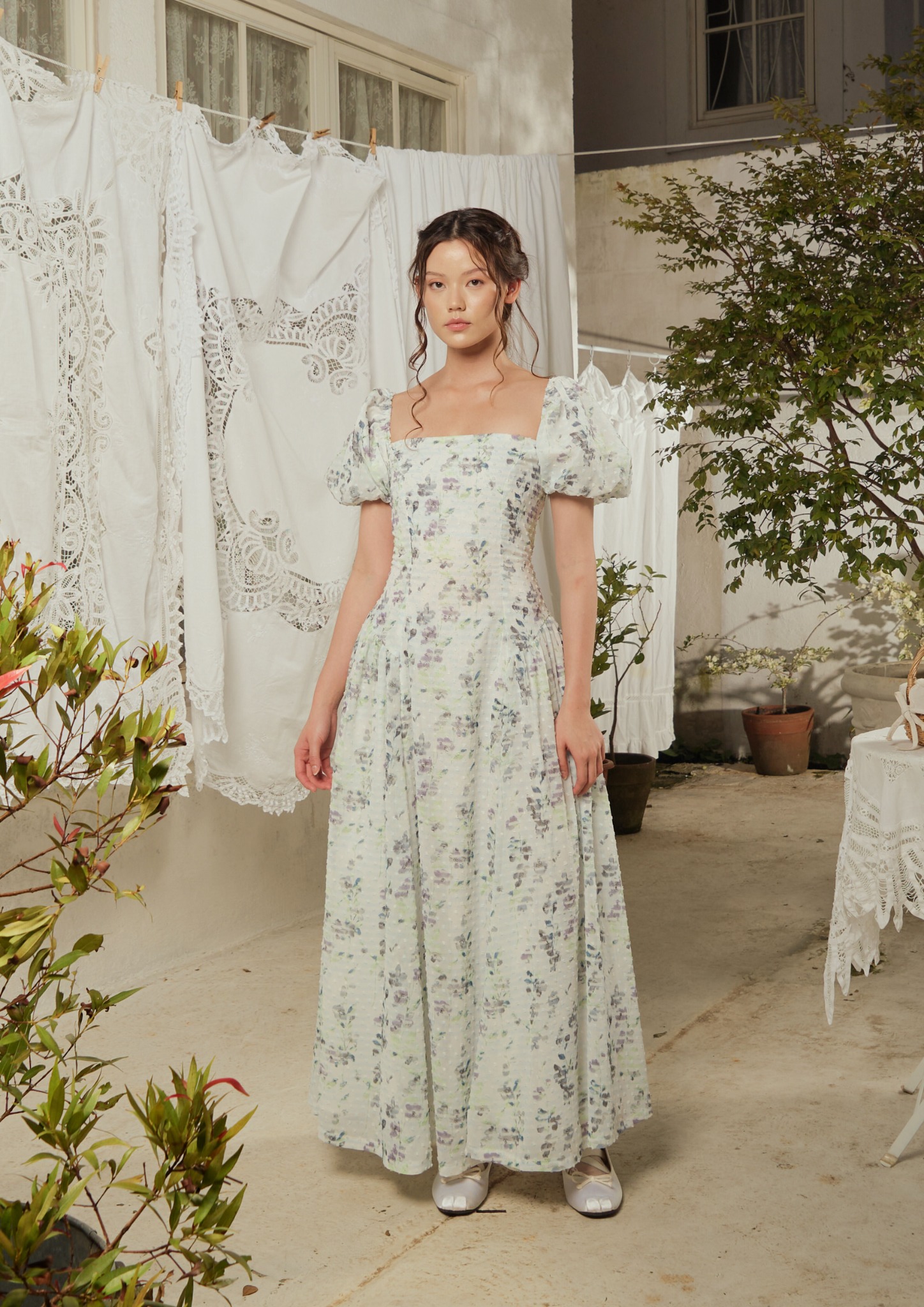 Rosalind Dress in Floral