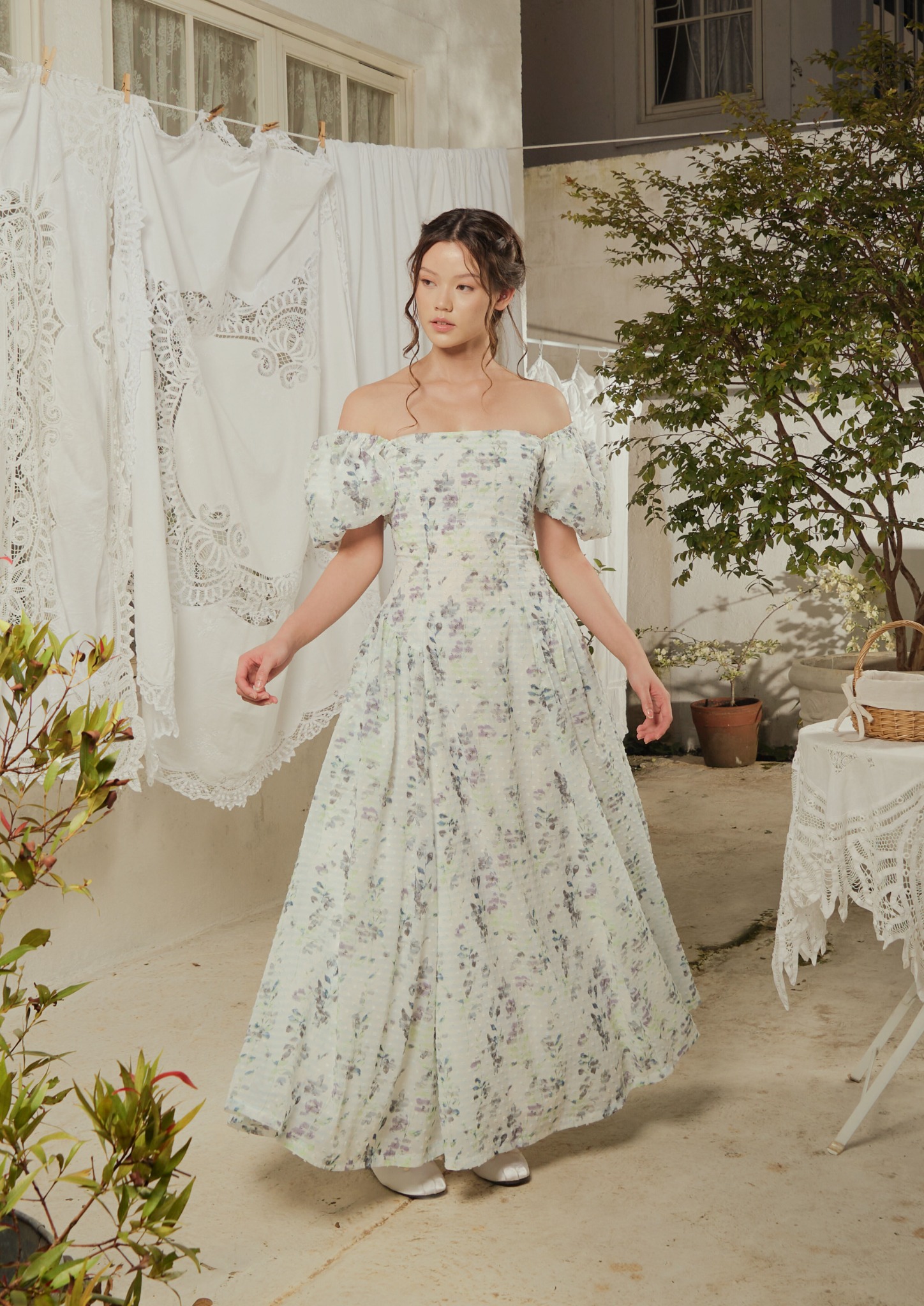 Rosalind Dress in Floral