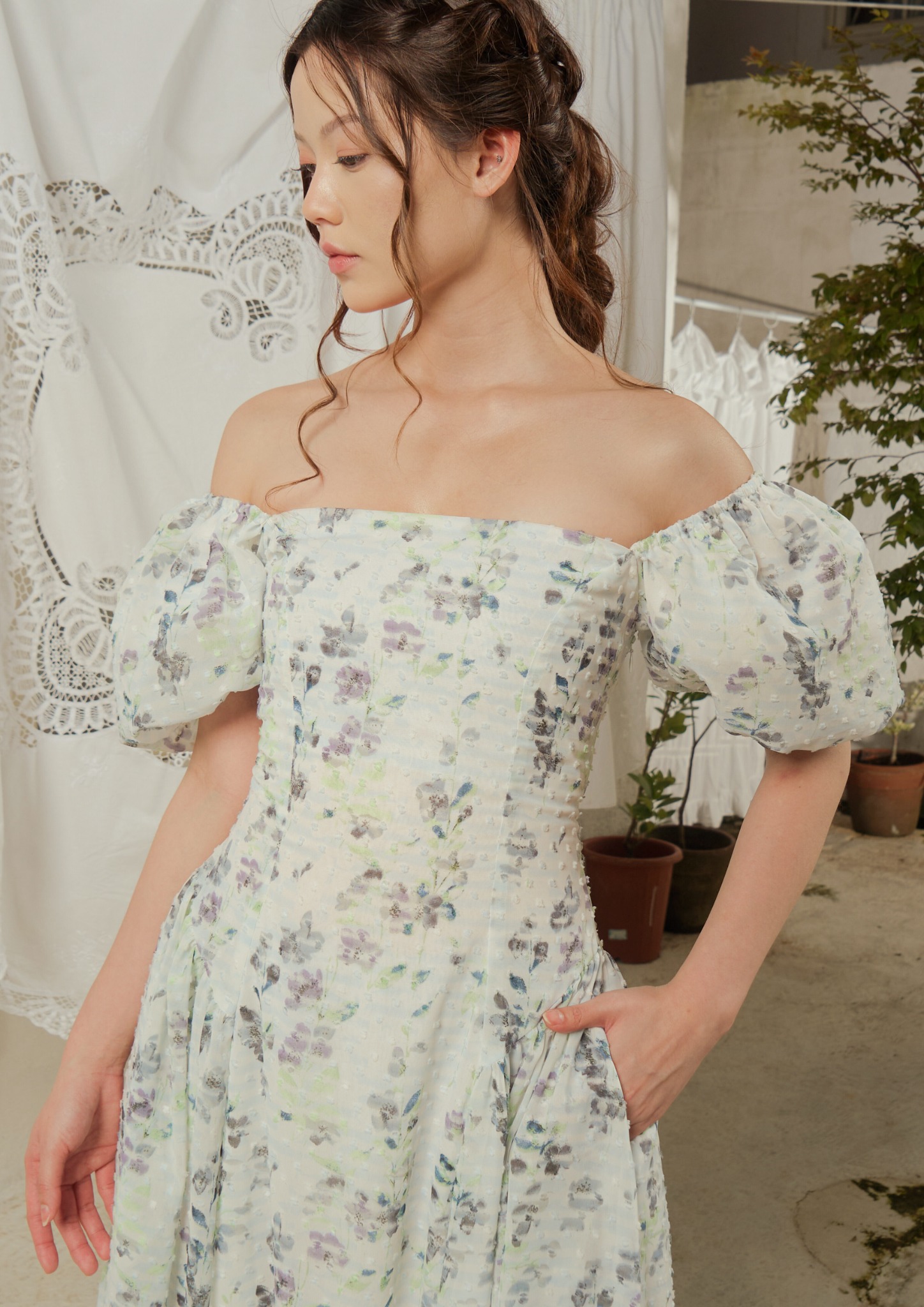 Rosalind Dress in Floral