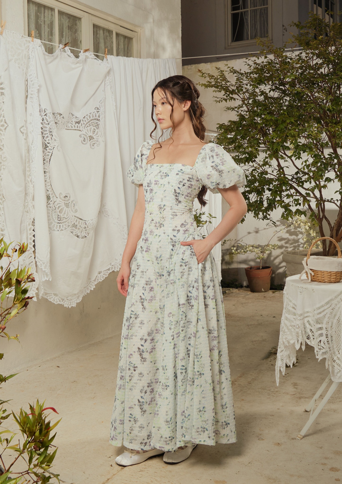 Rosalind Dress in Floral