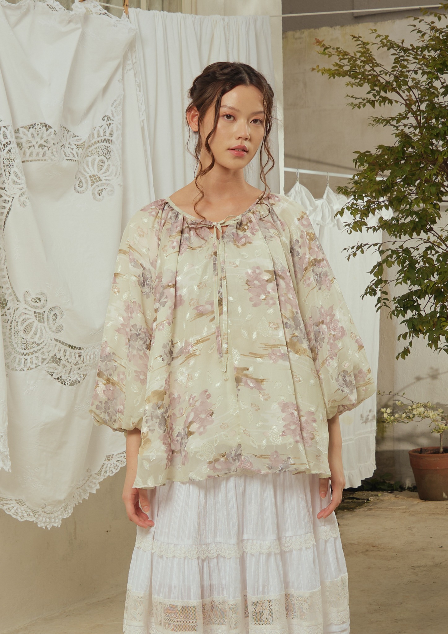 Celeste Blouse in Floral