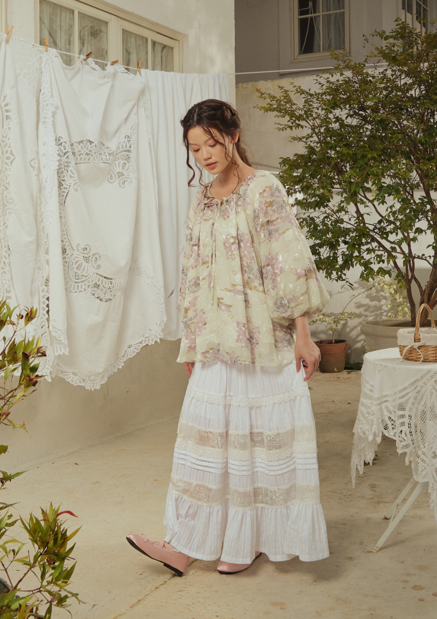 Celeste Blouse in Floral