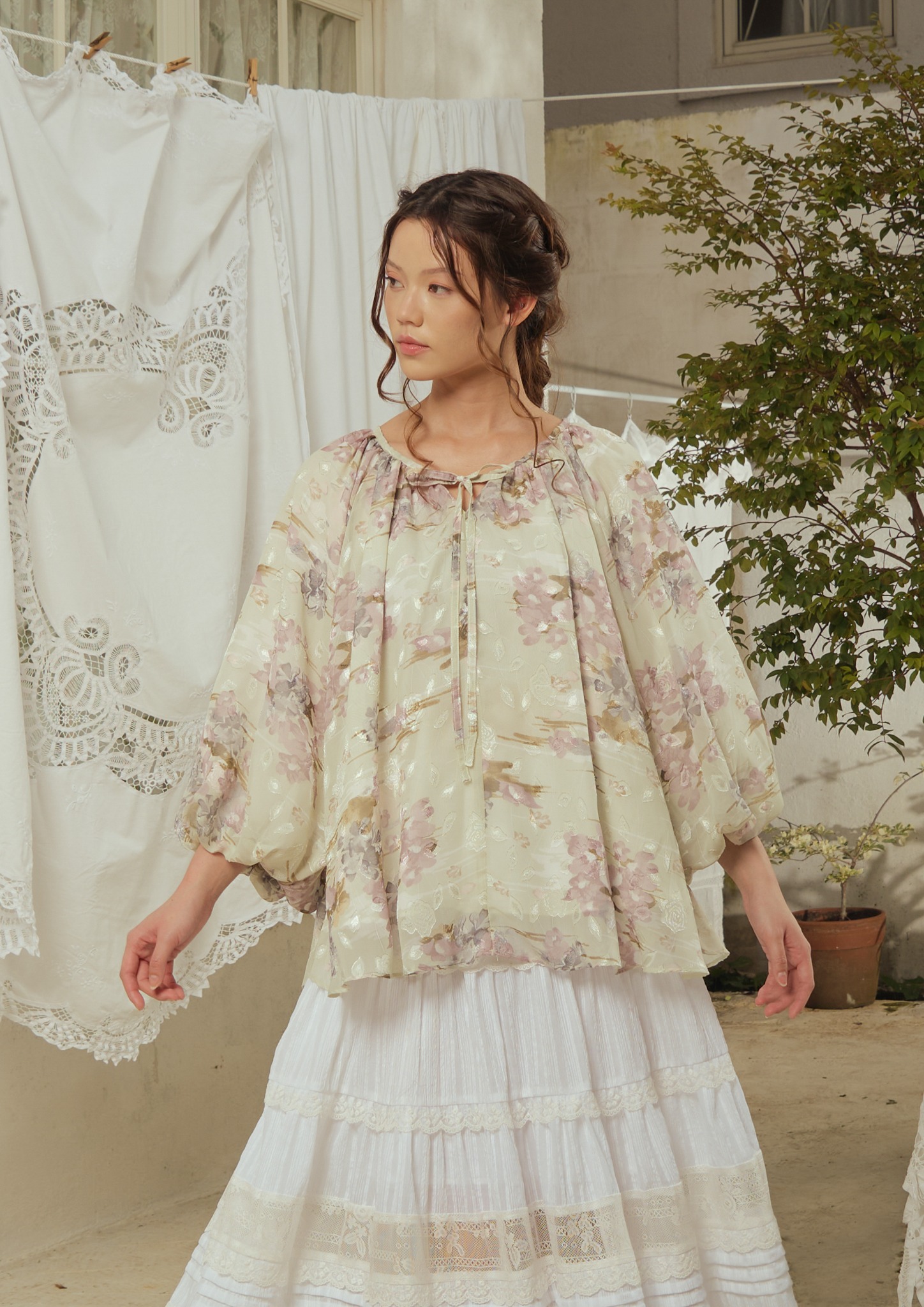 Celeste Blouse in Floral