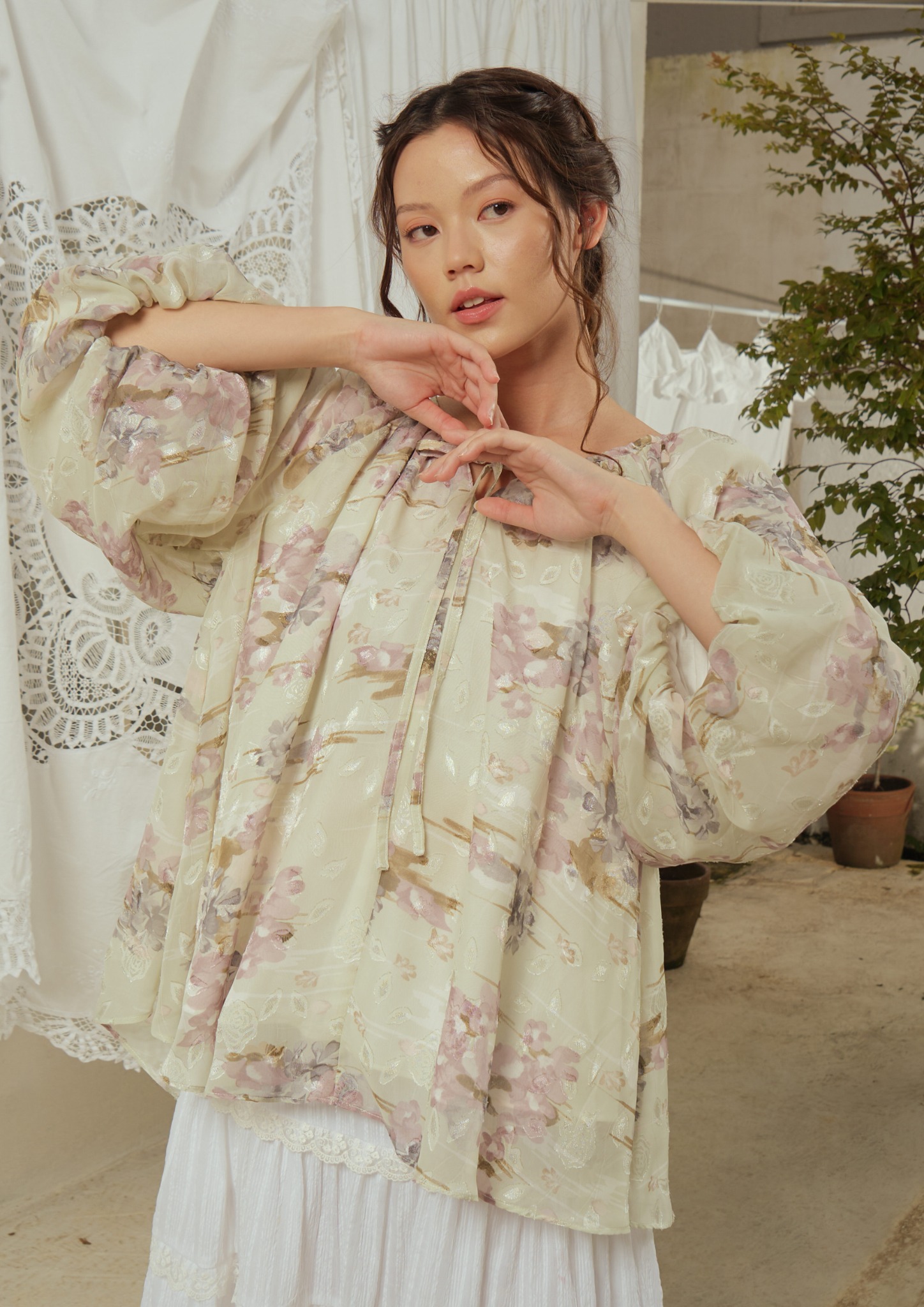 Celeste Blouse in Floral