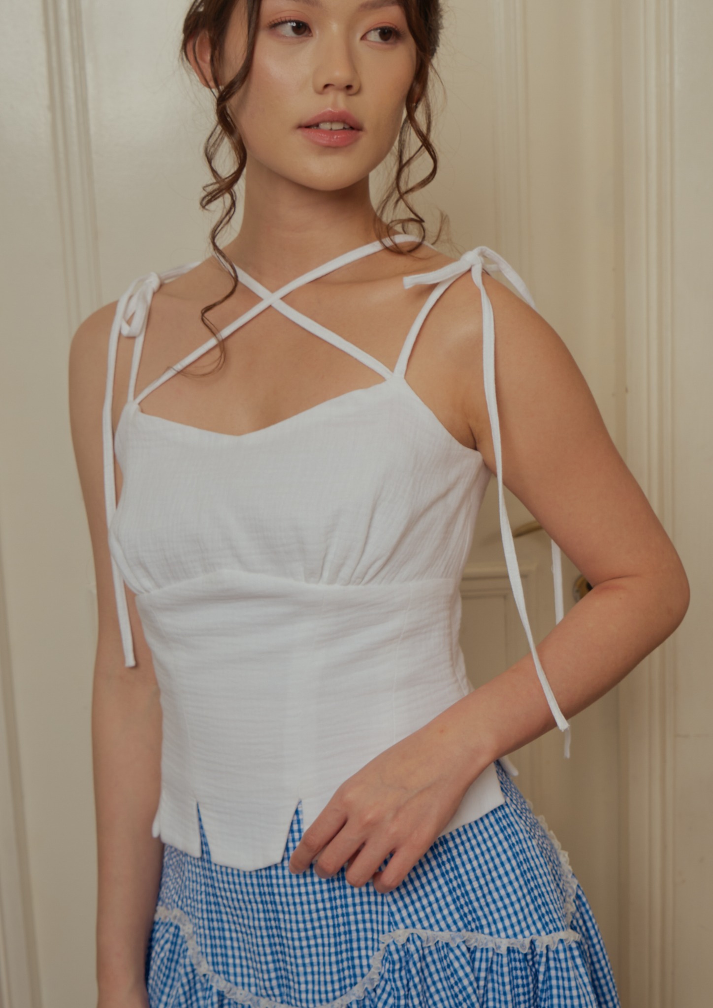 Marguerite Top in White