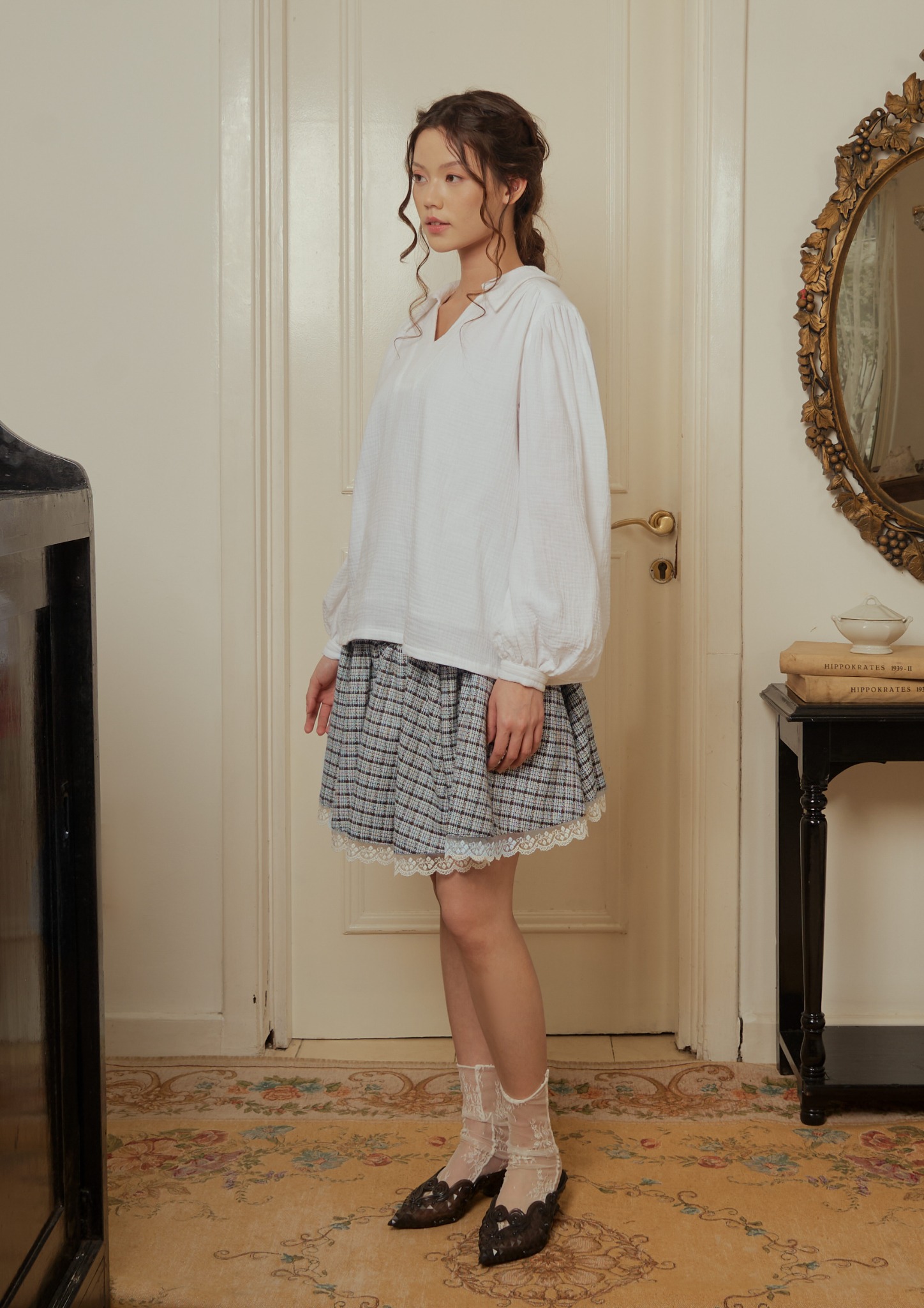 Lilian Blouse in White