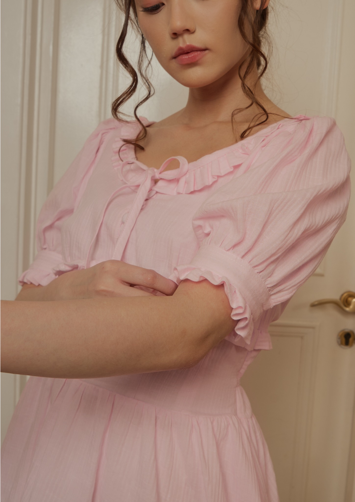 Lenore Blouse in Pink