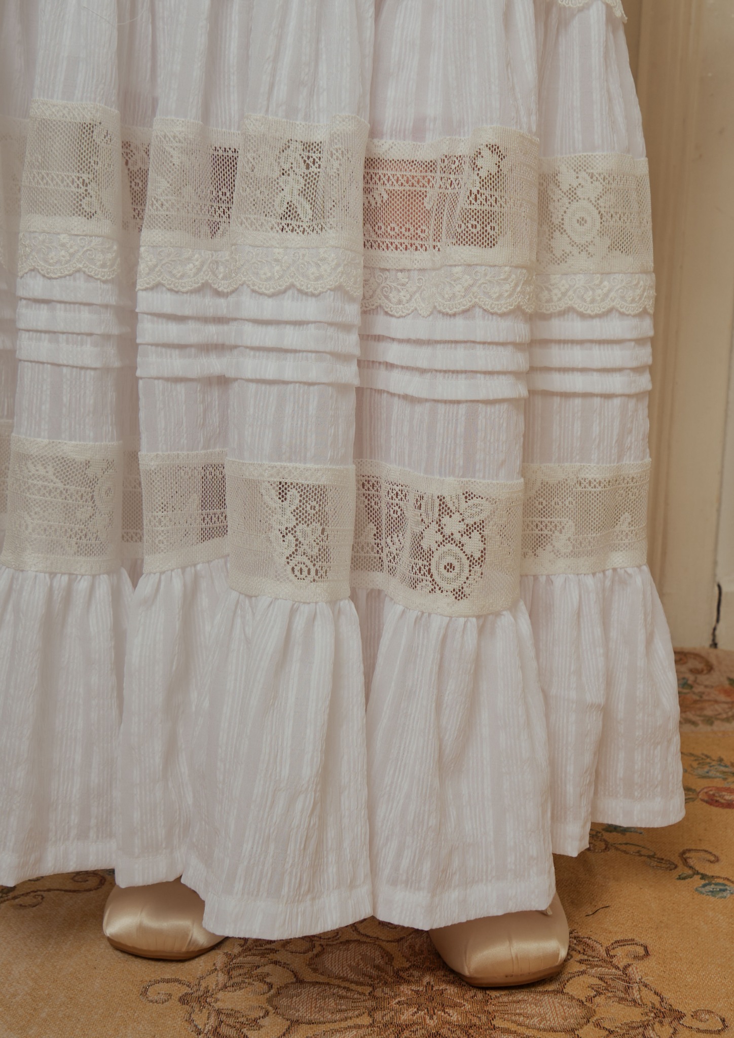 Eleanora Skirt in White