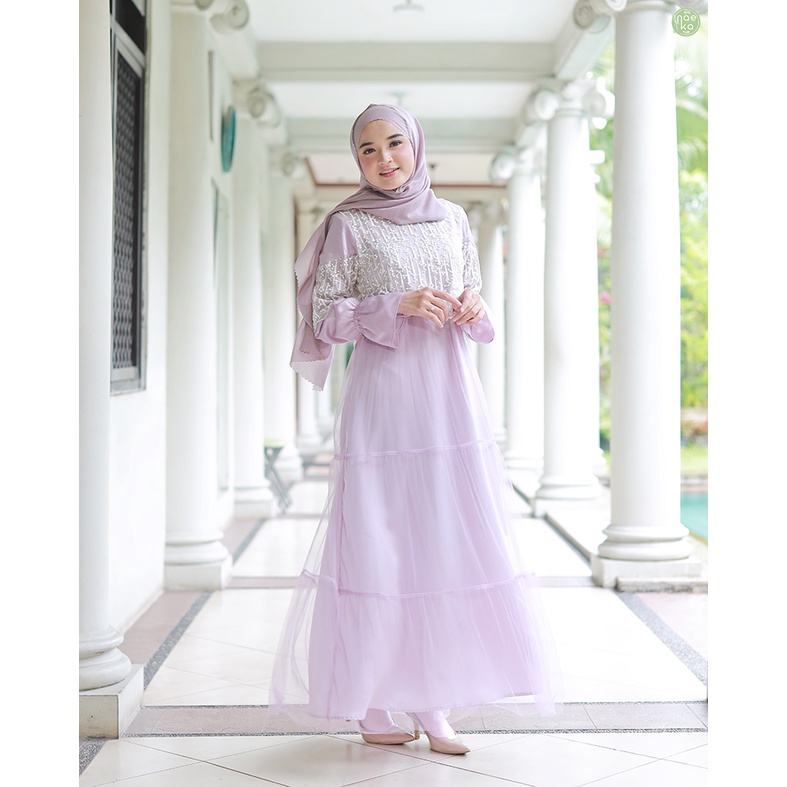 Naeka Sakinah Series Lavender / Dress / Koko / Dress anak / Koko Anak