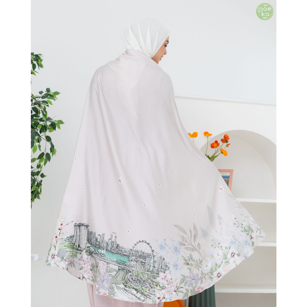 Mukena Song of The Sea Silk Premium