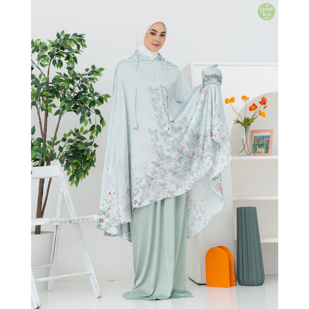 Mukena Song of The Sea Silk Premium