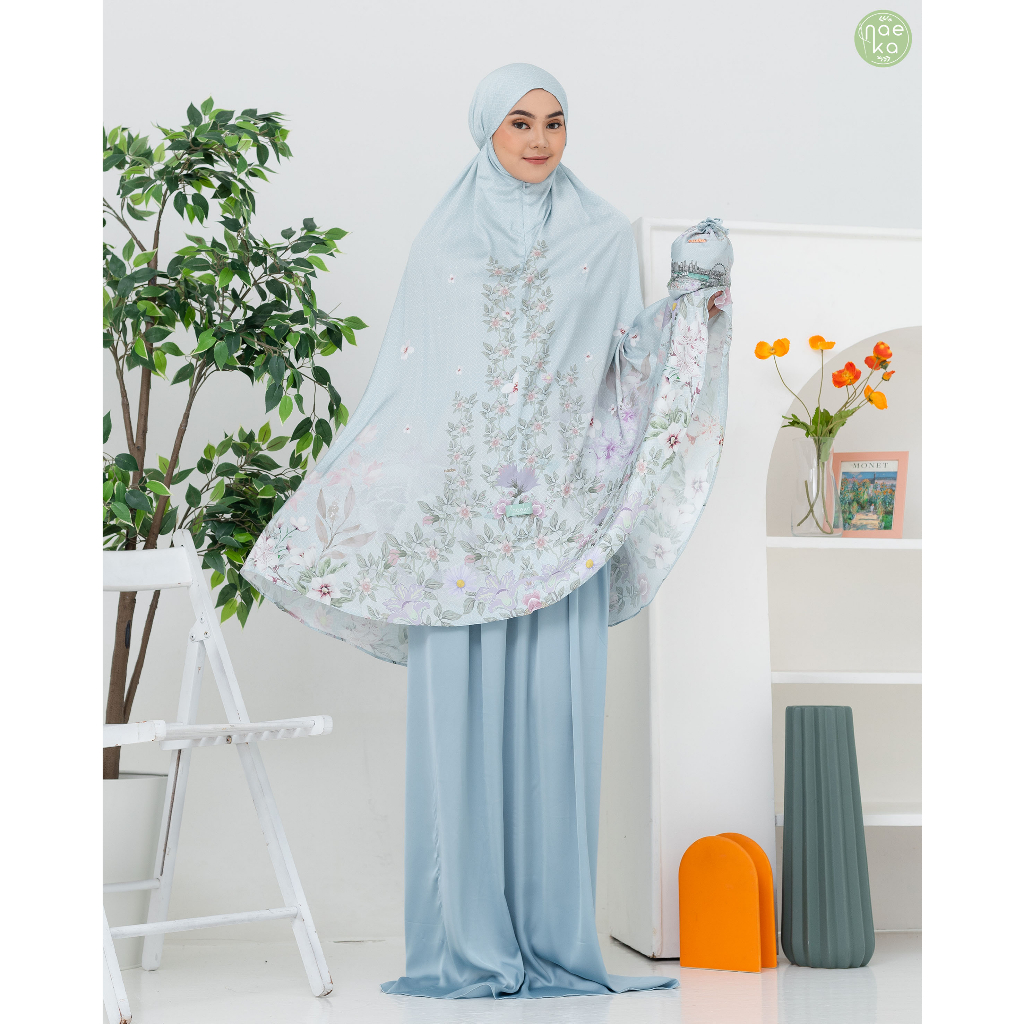 Mukena Song of The Sea Silk Premium