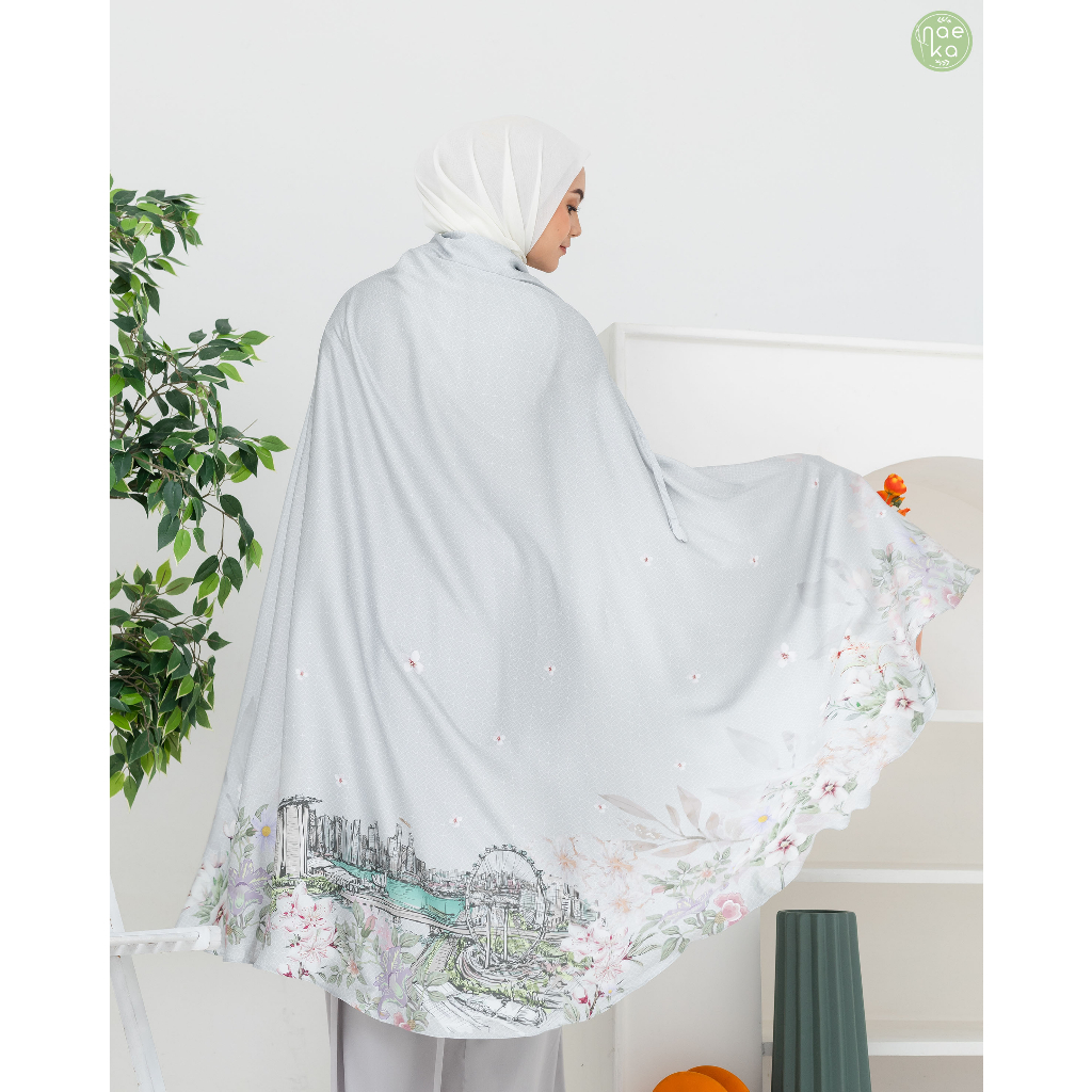 Mukena Song of The Sea Silk Premium