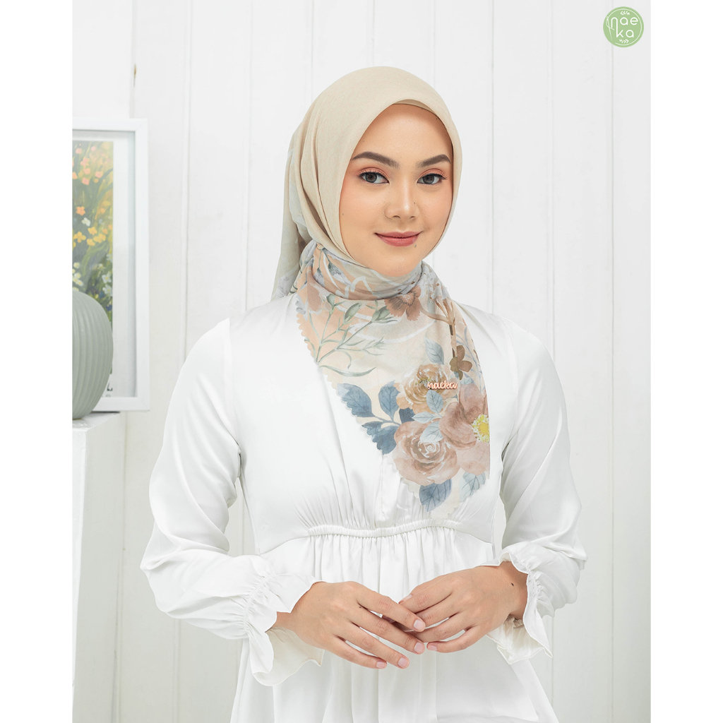 Gardenia Series Scarf Voal Premium
