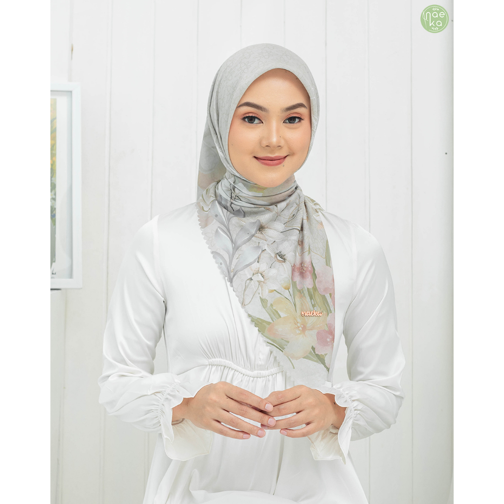 Gardenia Series Scarf Voal Premium