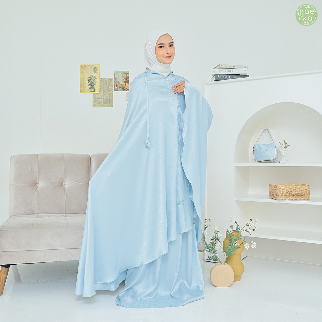 Mukena Shabreena Wooden Silk
