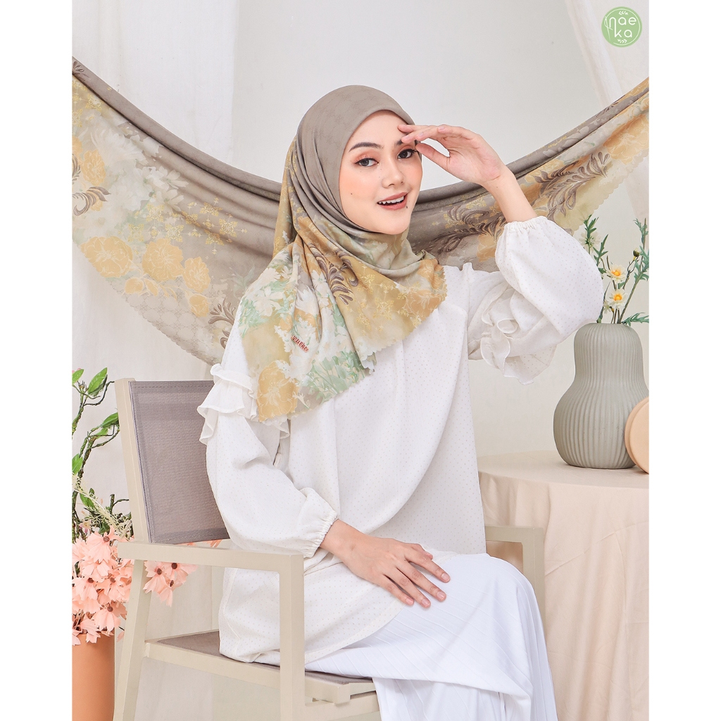 Rose Series Scarf Voal Premium