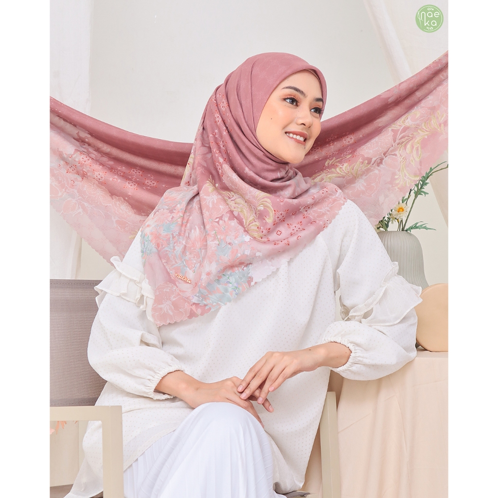 Rose Series Scarf Voal Premium