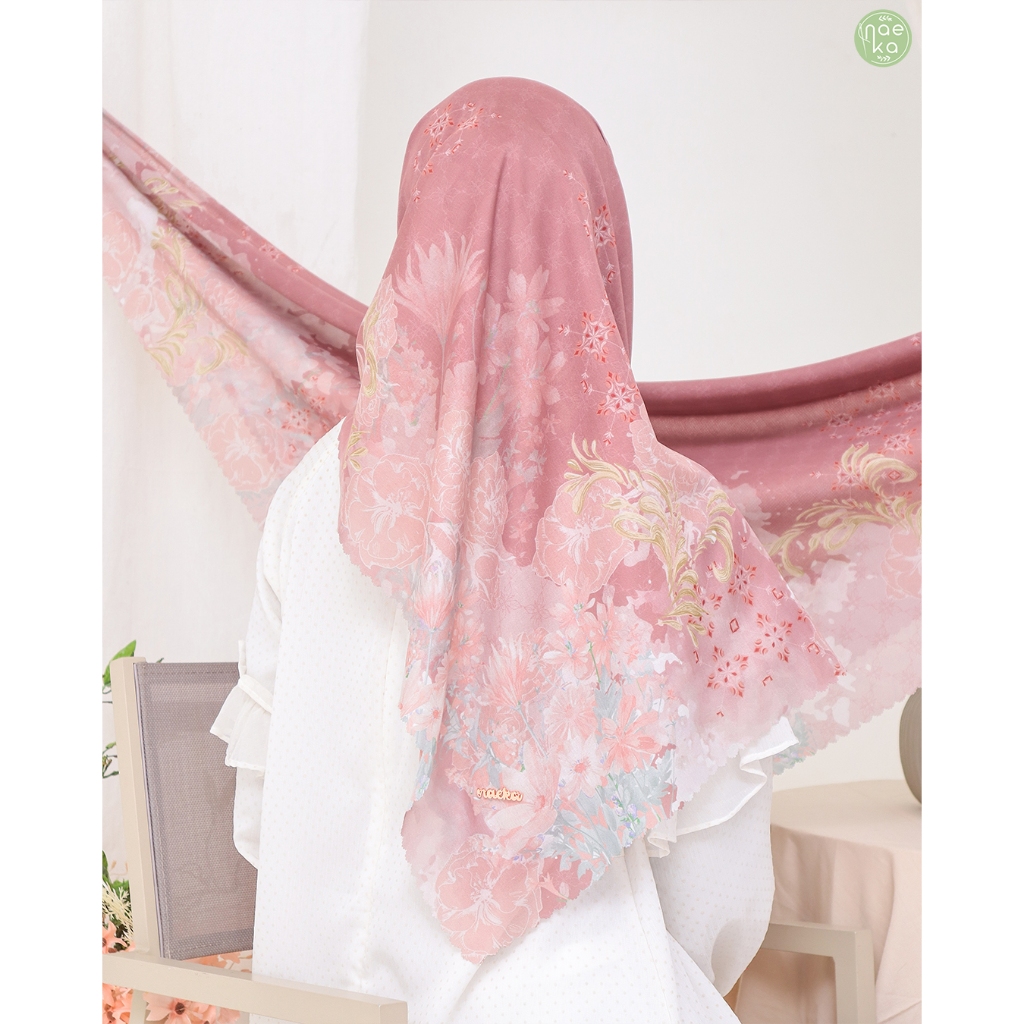 Rose Series Scarf Voal Premium