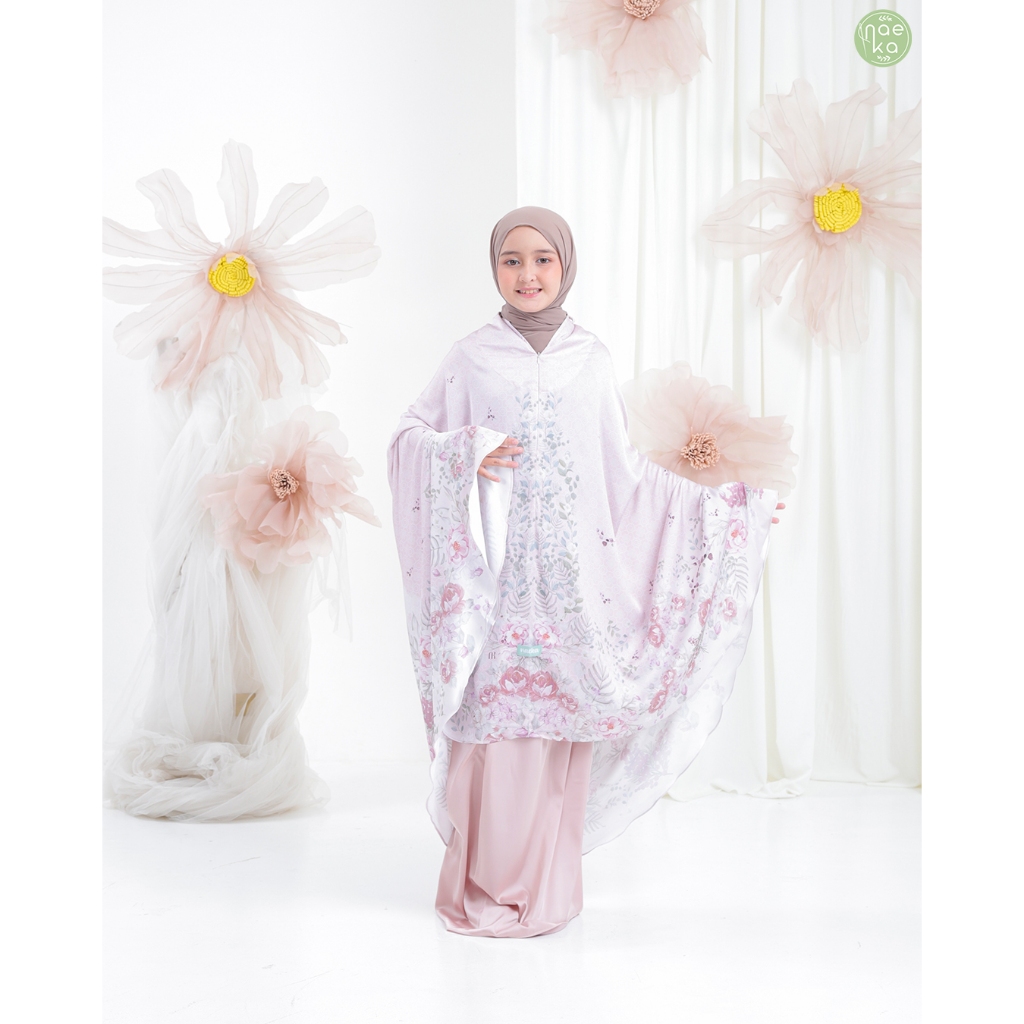 Mukena Allura Couple Ibu & Anak Silk Premium