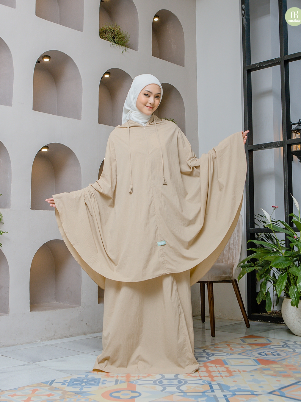 Mukena Maryam Travel Premium