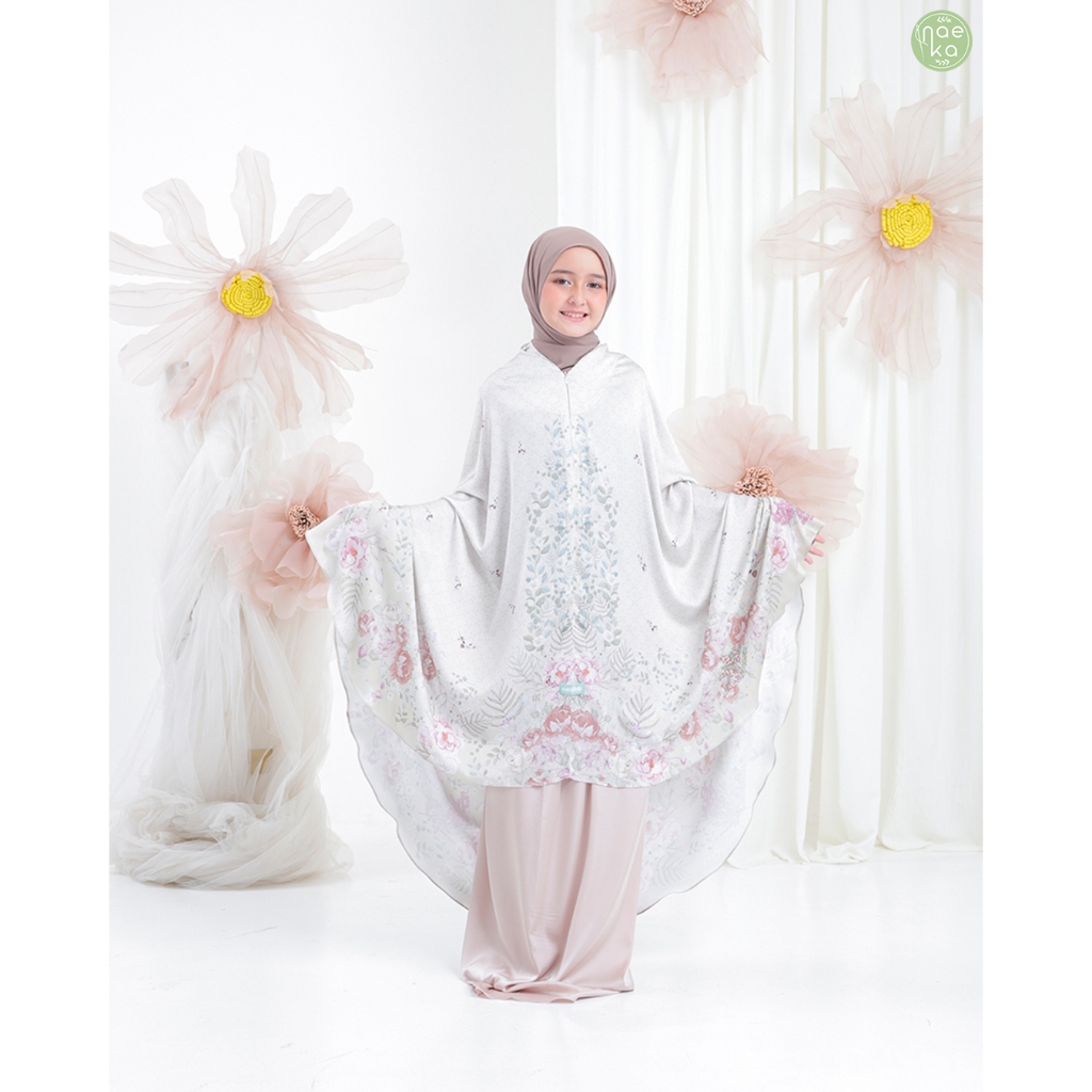 Mukena Allura Anak Silk Premium