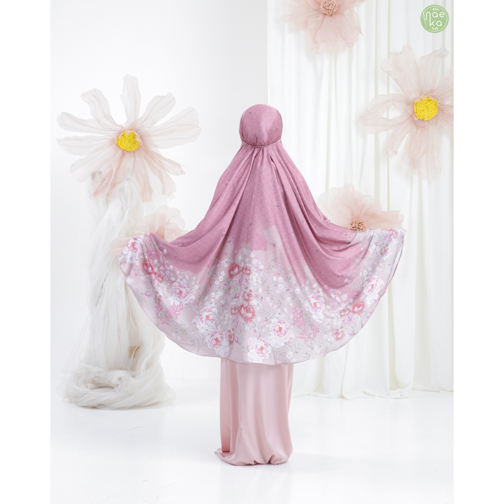 Mukena Allura Anak Silk Premium