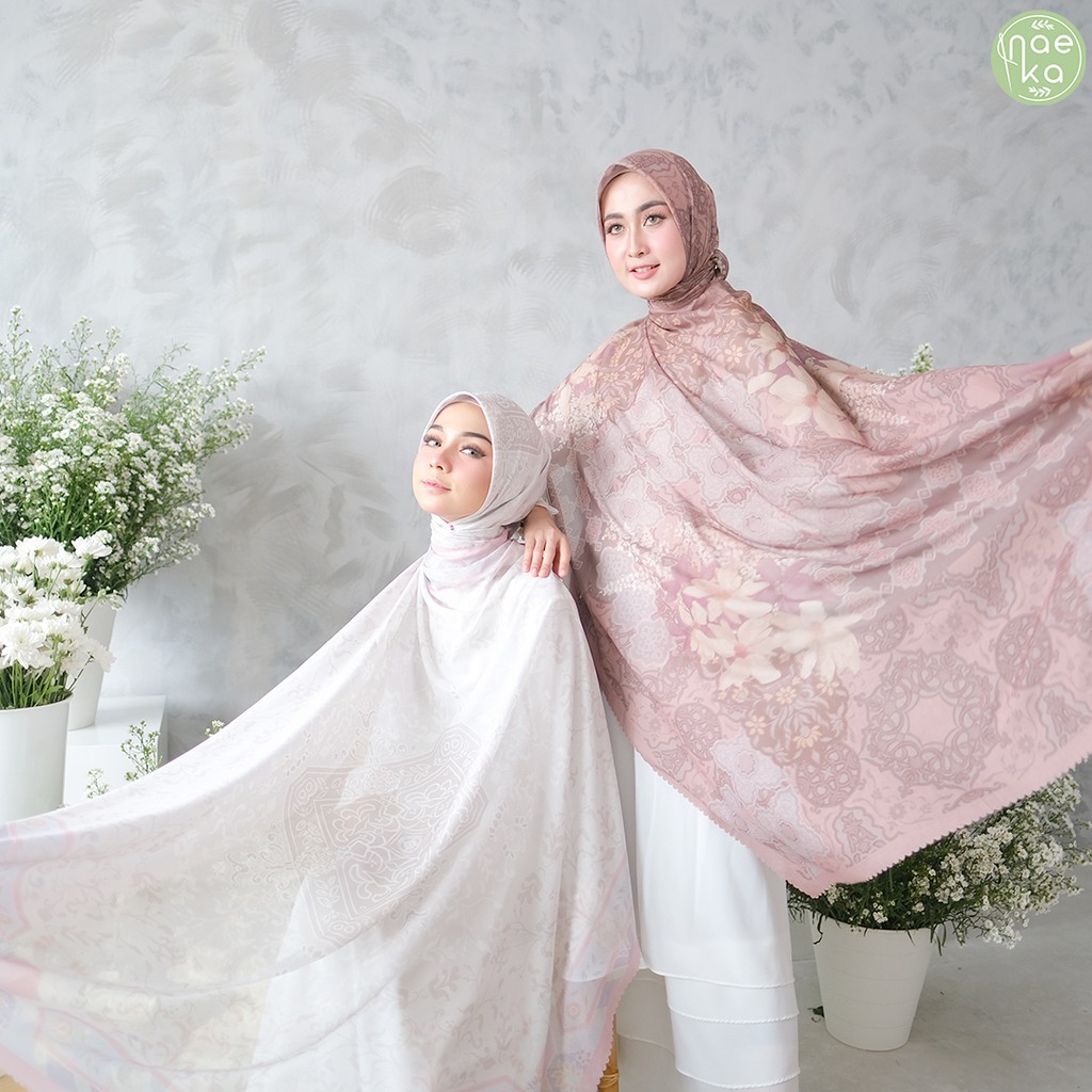 Naeka Kalamandala Scarf / Voal Printing / Voal premium/jilbab printing