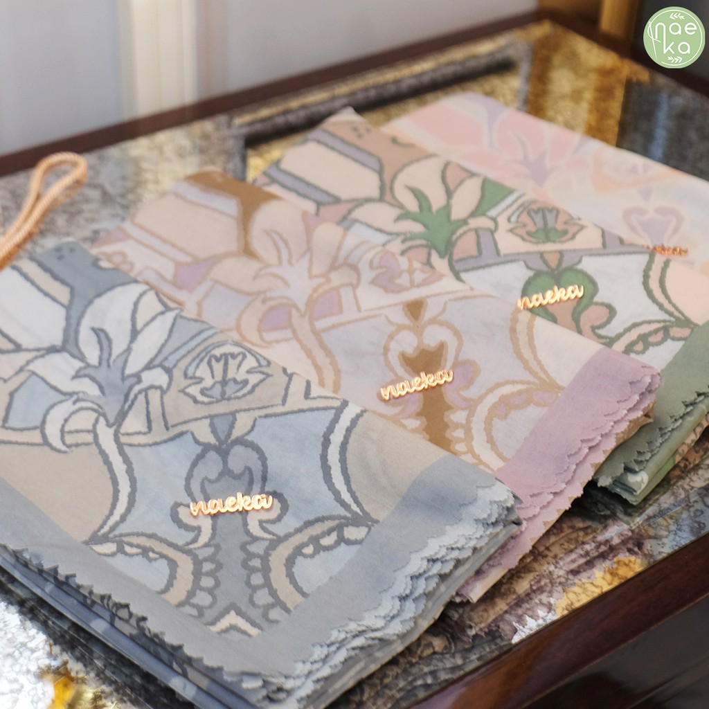 Naeka Kalamandala Scarf / Voal Printing / Voal premium/jilbab printing