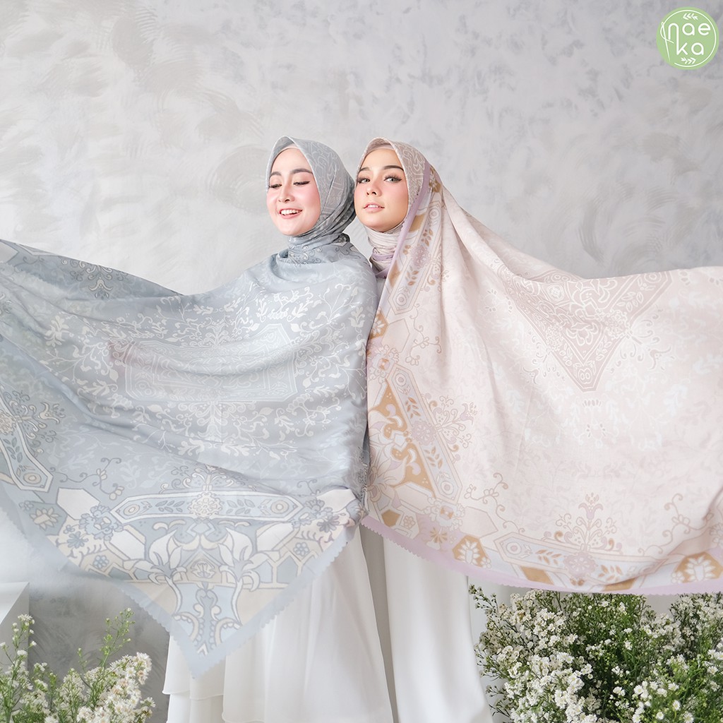 Naeka Kalamandala Scarf / Voal Printing / Voal premium/jilbab printing