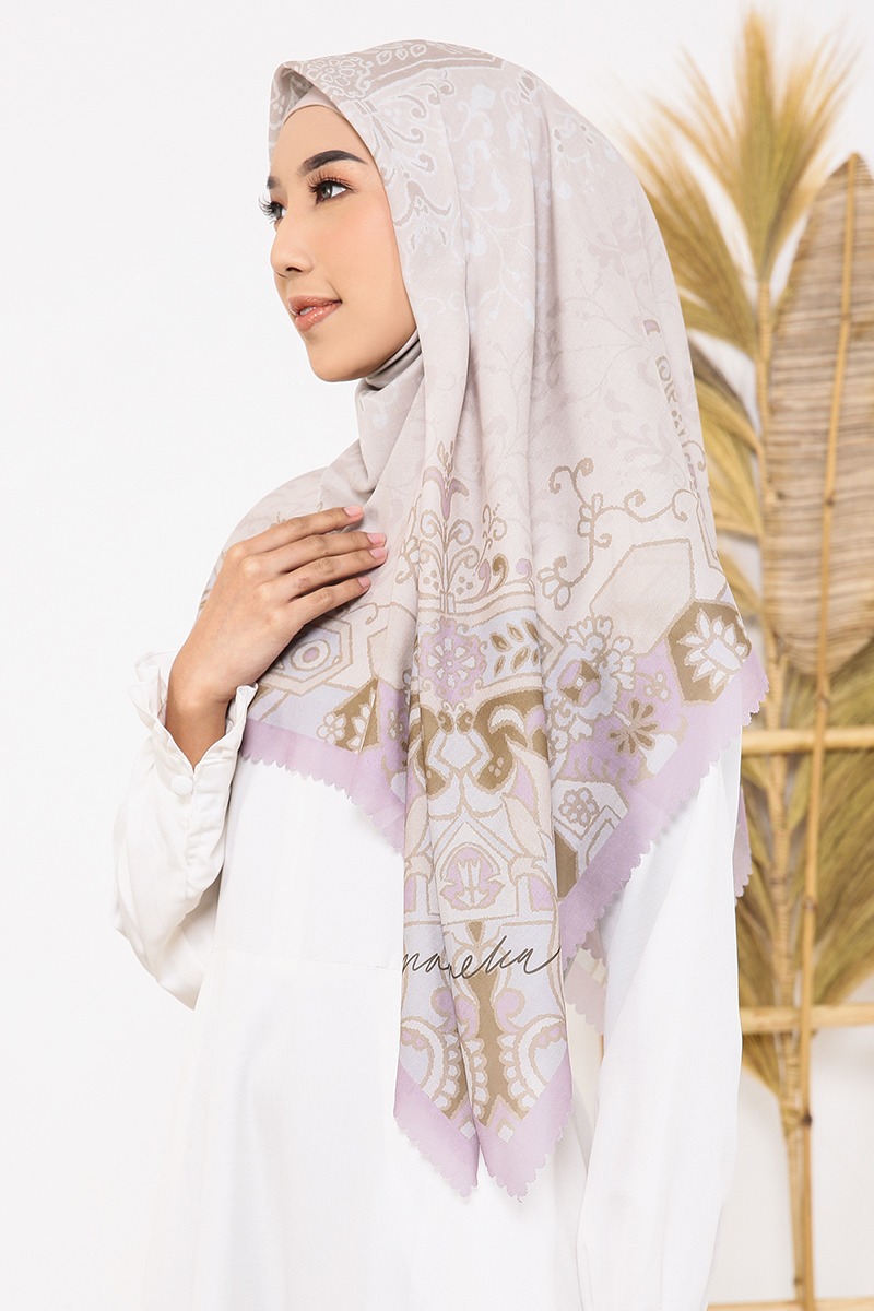 Naeka Kalamandala Scarf / Voal Printing / Voal premium/jilbab printing
