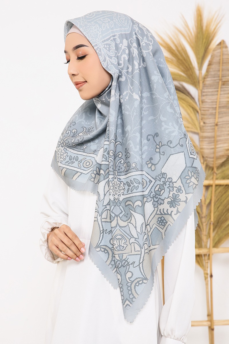 Naeka Kalamandala Scarf / Voal Printing / Voal premium/jilbab printing