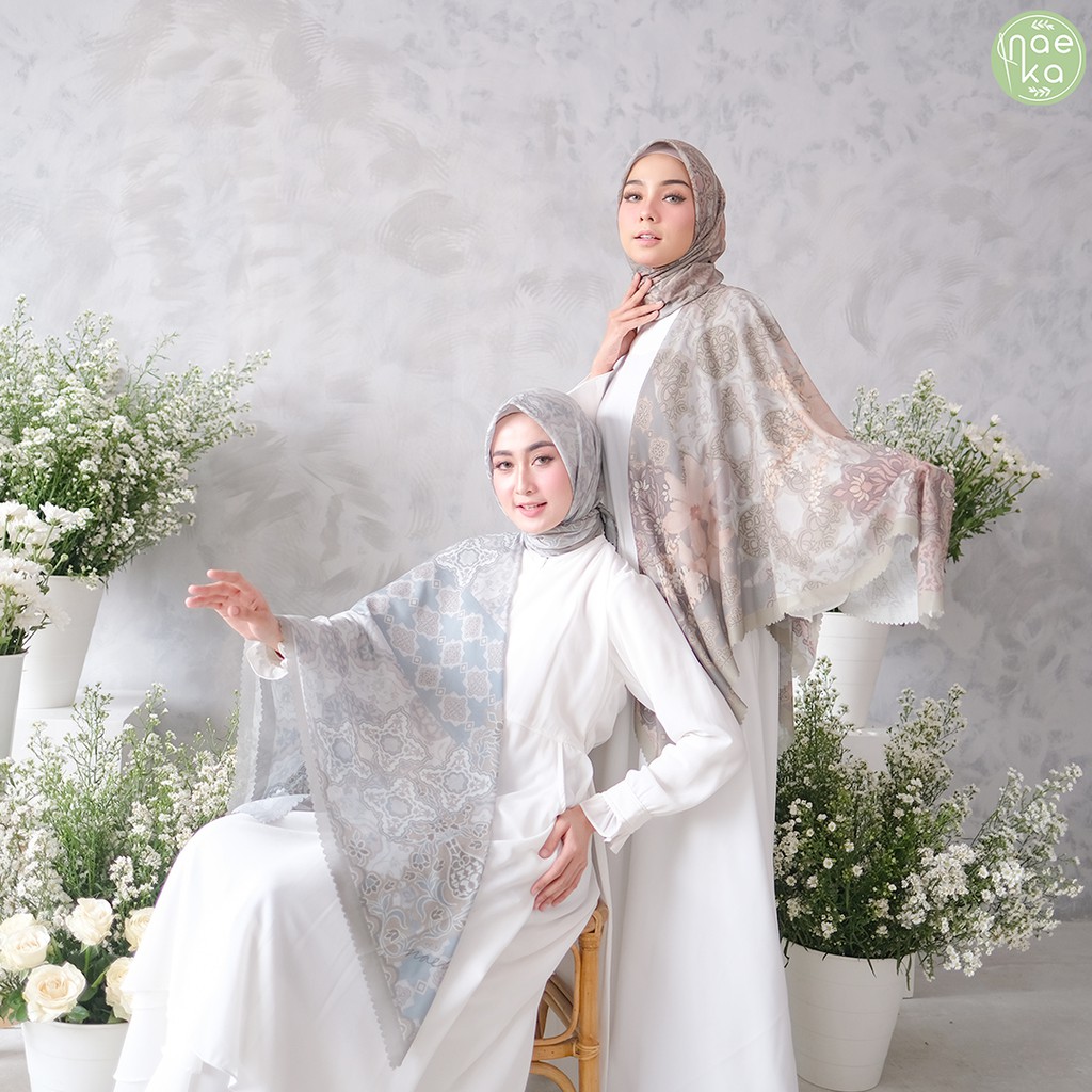 Naeka Alascatur Scarf/ Printing Scarf / Hijab