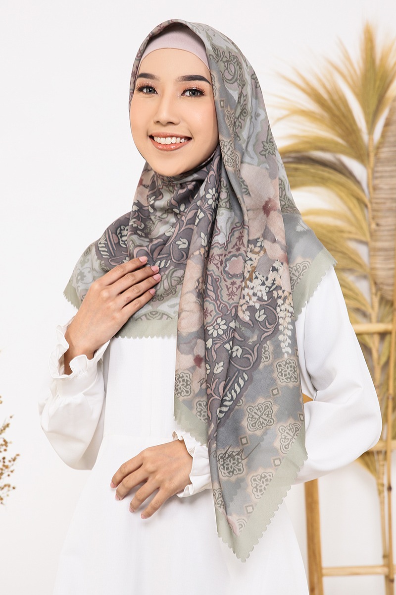 Naeka Alascatur Scarf/ Printing Scarf / Hijab