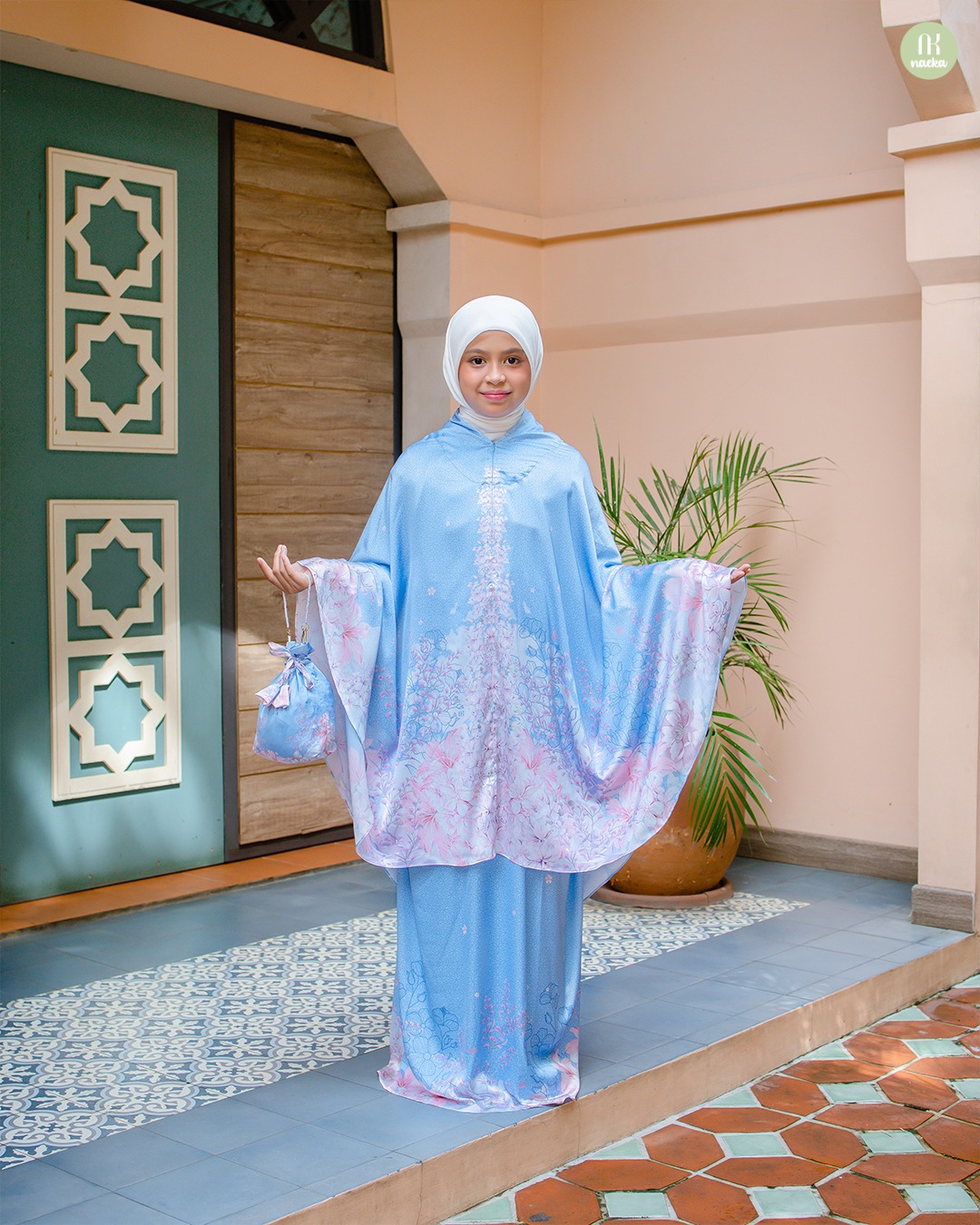 Mukena Lila Anak