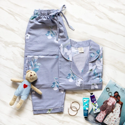 Image of SLEEPCODE - Betty Piyama Baju Tidur Wanita Organic Cotton
