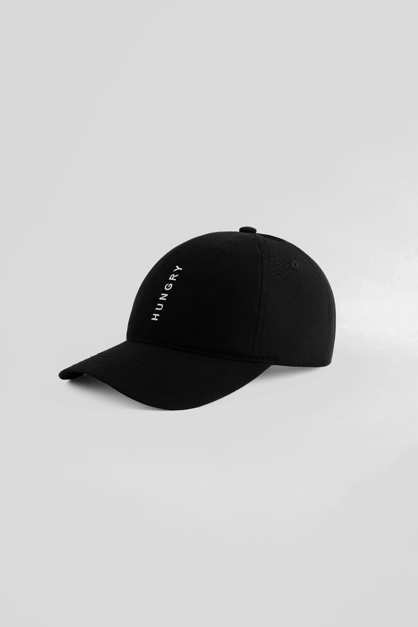 HUNGRY 7 Panels Cap Black