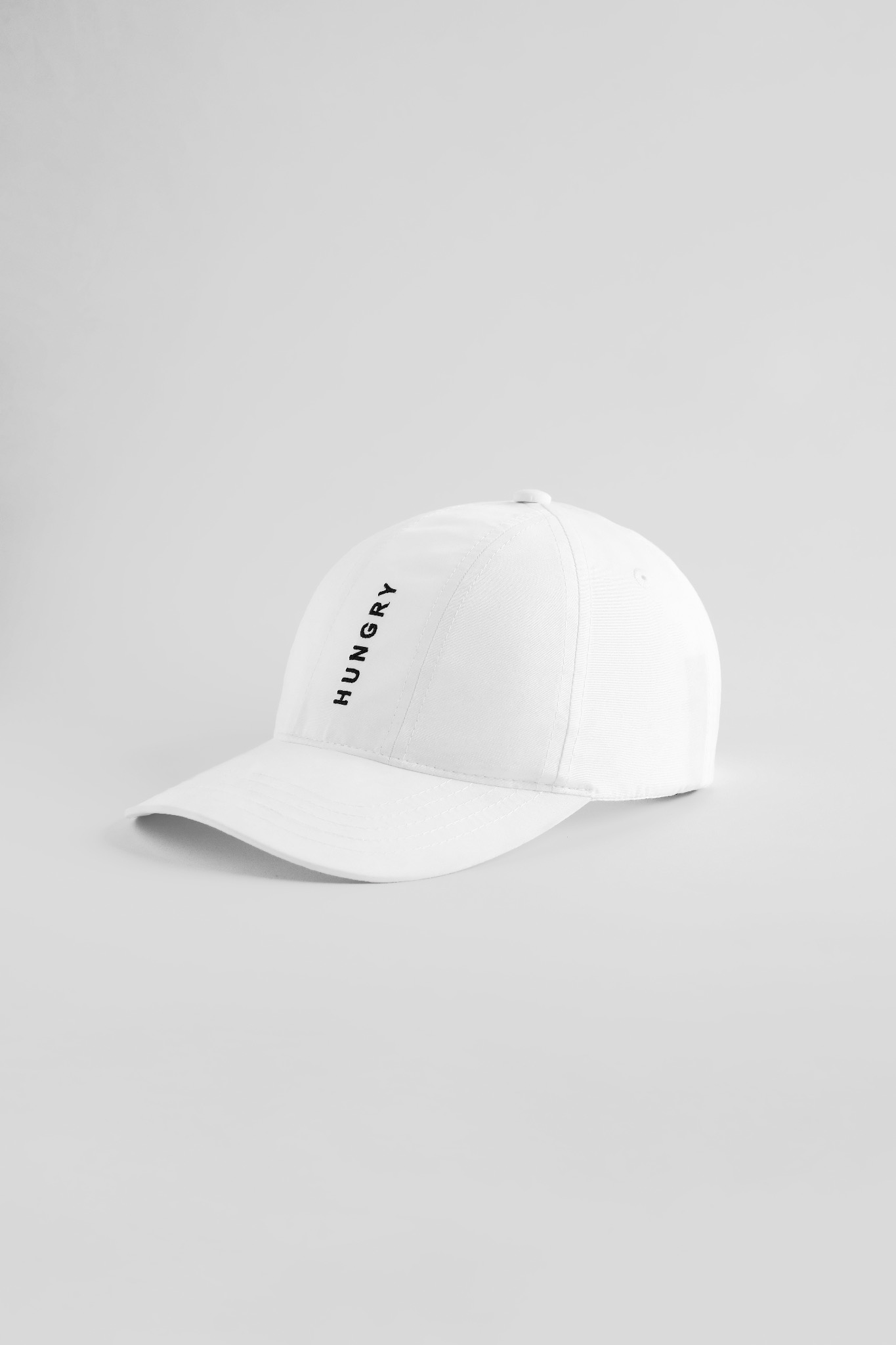 HUNGRY 7 Panels Cap White