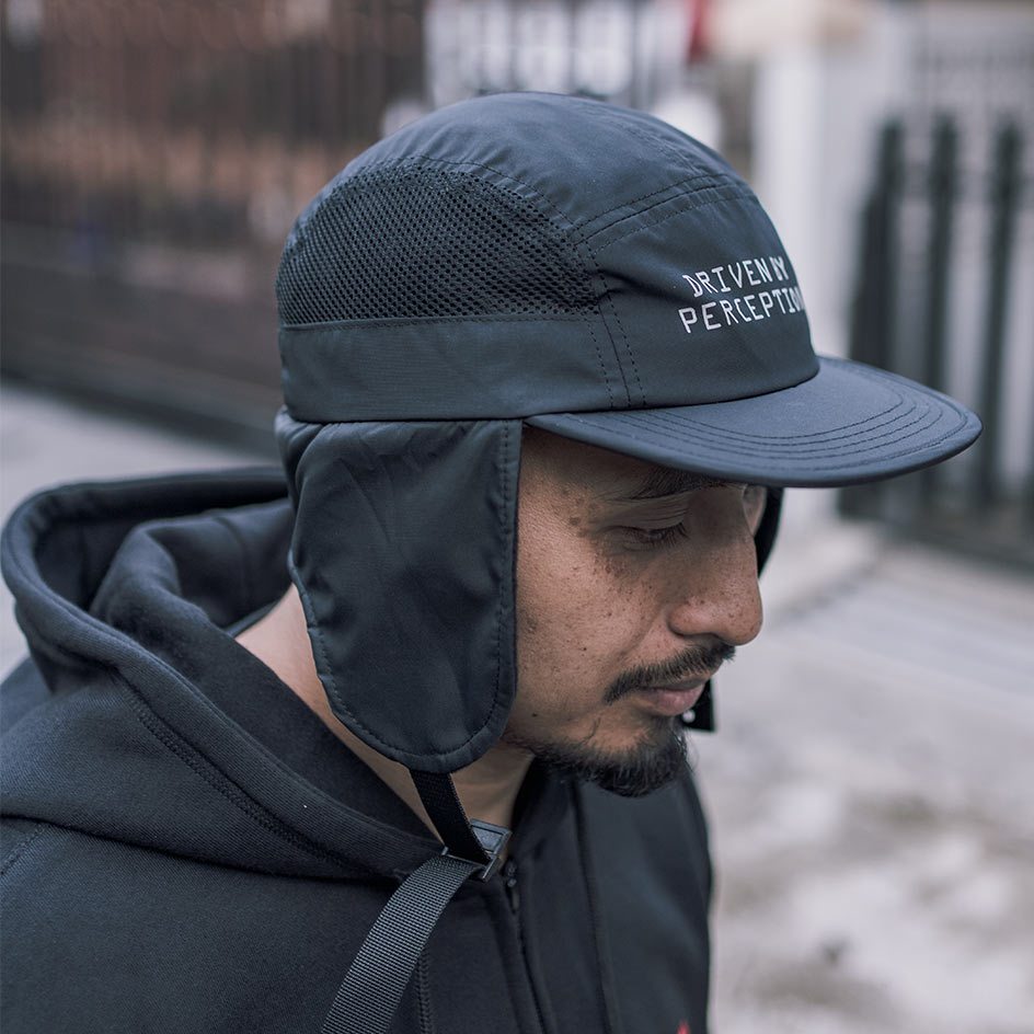 THERM & KELVIN / topi 5 panels / earflap / outdoor / sporty / DIVERGENT / Penutup telinga / Mancing