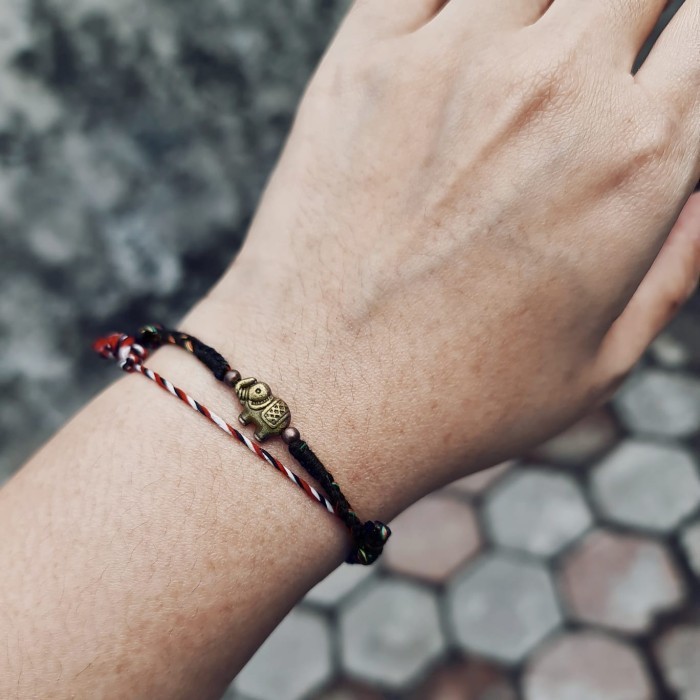 Sumitra Hutan Hujan 23.08.106 Gelang Limited Kepang Tali Boho Bohemian