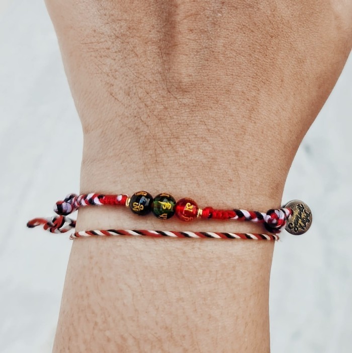 Benkeren Tridatu 23.10.145 Gelang Limited Kepang Tali Boho Bohemian