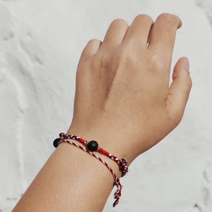 Vikrant Lava Tridatu 23.10.149 Gelang Kepang Tali Boho Bohemian