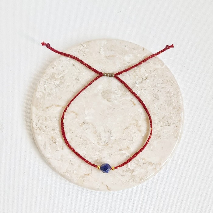 Srikandi Lapis Lazuli Dual Gelang Kepang Tali 21.72