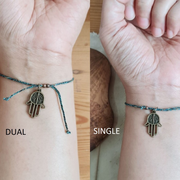 Srikandi Lapis Lazuli Dual Gelang Kepang Tali 21.72