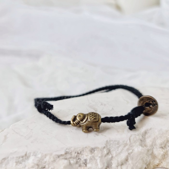 Sumitra Ireng Gajah Dual Gelang Tali Kepang Boho 22.12.302