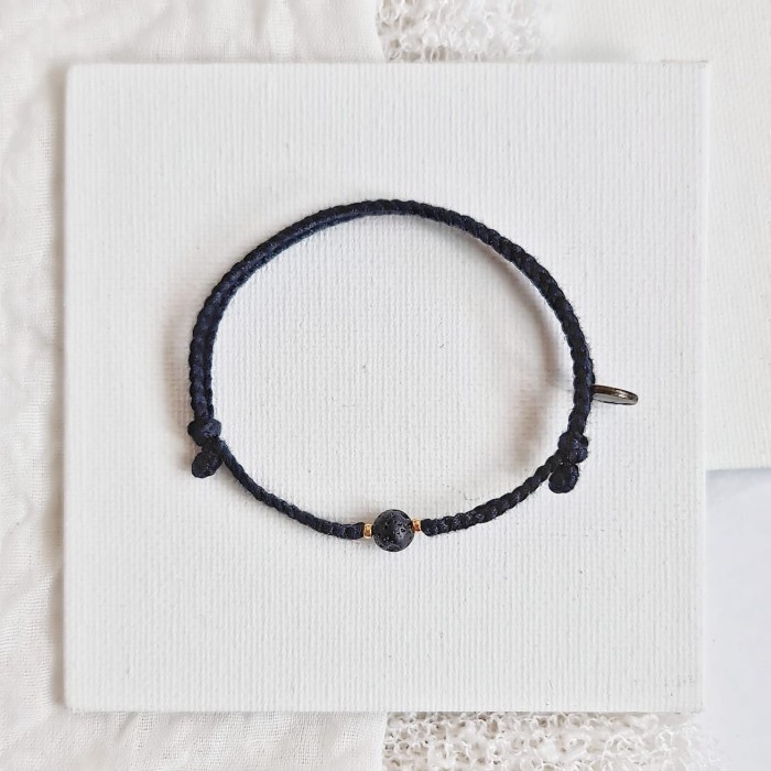 Vikrant Lava Gelang Boho Bohemian Kepang Tali 21.156