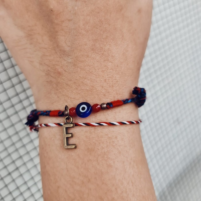 Nazar Boncugu Blawu Gudo LIMITED Gelang Kepang Tali Boho 22.12.363