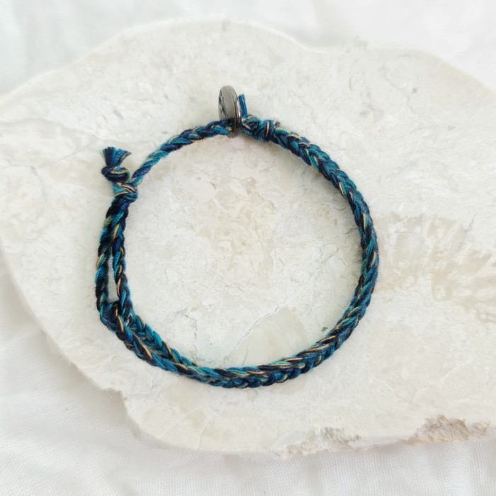 Babat Alas Polosan Bold Gelang Kepang Tali 20.446