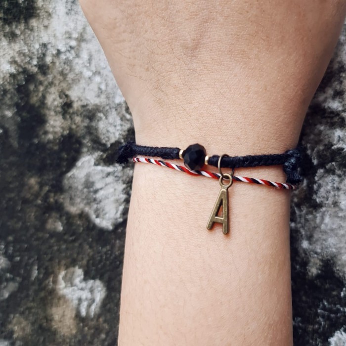 Airina Ireng Ceko LIMITED Gelang Kepang Tali Boho 23.03.030