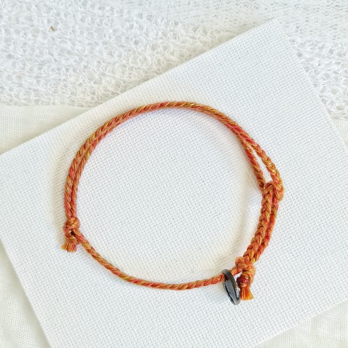 Senja Polosan Bold Gelang Kepang Tali 20.446
